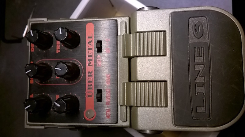 Photo : Line   6    distortion Uber Metal pour guitare