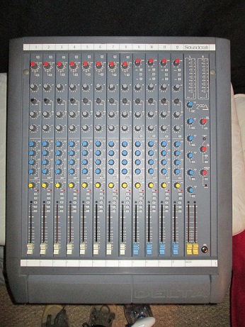 Photo : Soundcraft       Delta utilise en studio