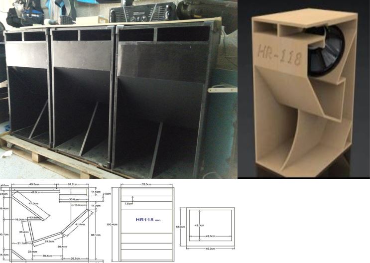 Photo : Caisson  de basses replique Startec HR 118