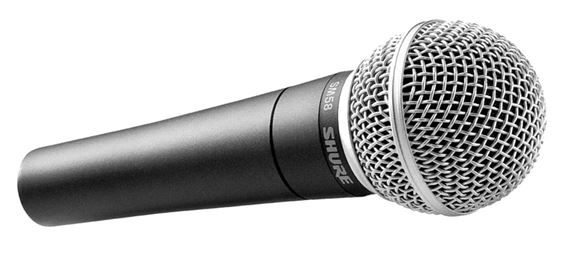 Photo : Shure   SM  58   micro de scene
