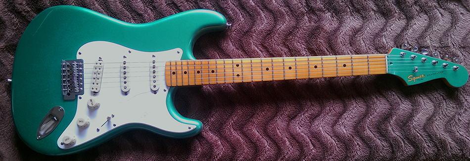 Photo : Fender Strat SQ Classic Vibe 50 s SWG