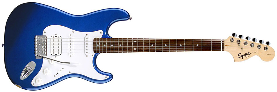 Photo : Squier Strato Affinity bleue