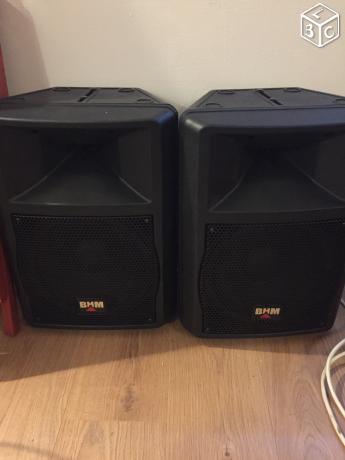 Photo : Enceinte Passive 150W X2 + AMPLI + RACK