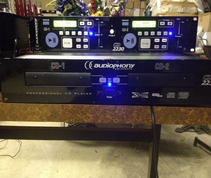 Photo : Pack    Sono     Mixage Platine Enceintes Micro HF