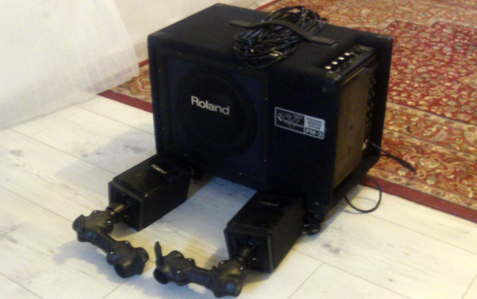 Photo : Ampli  Batterie  ROLAND PM 3