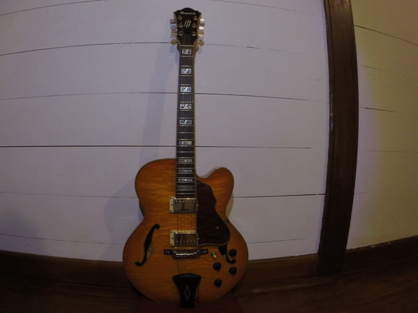 Photo : Ibanez Artcore AF125 AMB