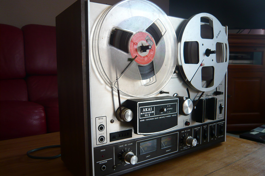 Photo : Magneto a Bande AKAI 4000 DS MK II