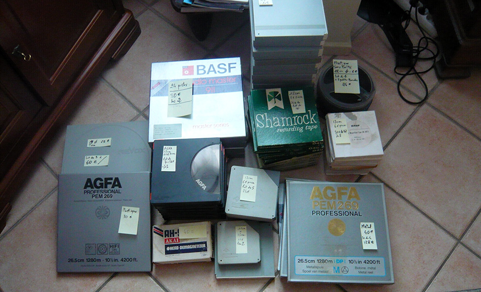 Photo : Bande analogique magnetique de 11 a 26 5 cm