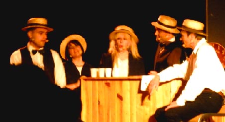 Photo : 1 chanteur 1 chanteuse amateurs benevoles