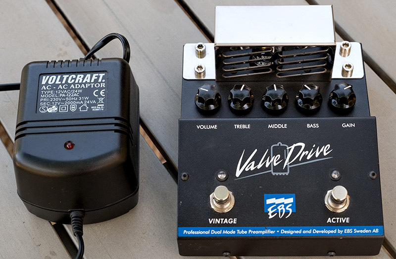 Photo : EBS             Valve Drive Pre ampli a lampe