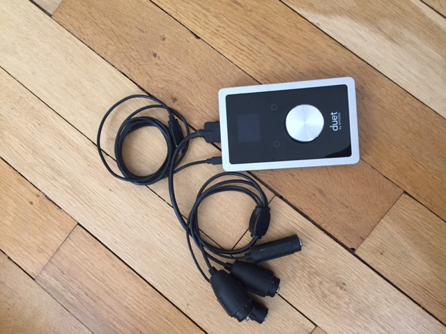 Photo : Apogee         Duet ipad & mac