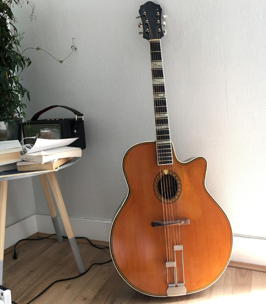 Photo : Guitare  Jazz   Chauvet Favino