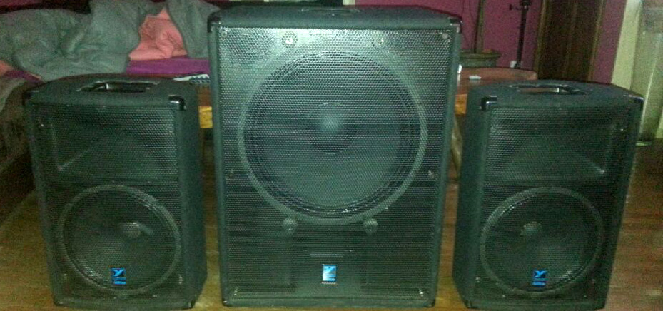 Photo : Systeme amplifie Yorkville EX2B