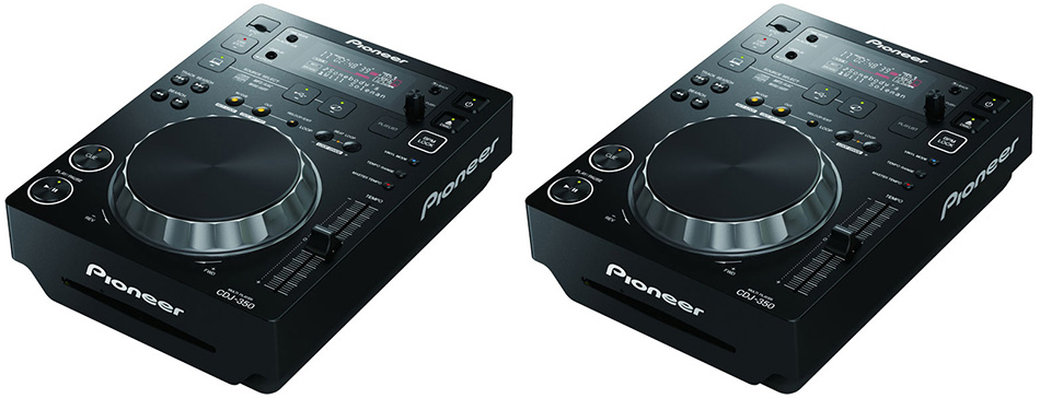 Photo : Pioneer   CDJ   350 Lot de 2 Platines CD MP3