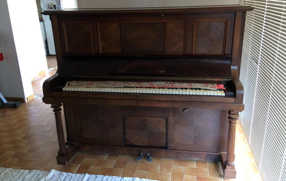 Photo : Piano  Pleyel   pneumatique rare de 1913
