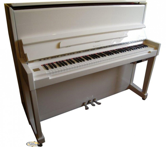 Photo : Samick           blanc Silent