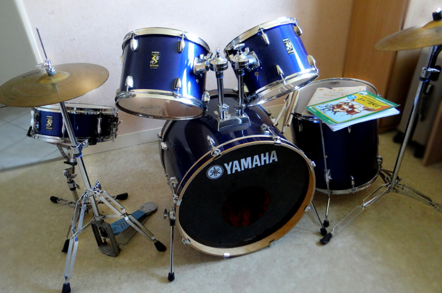 Photo : Batterie Yamaha batterie d apprentissage