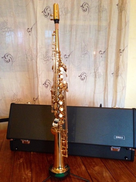 Photo : YAMAHA        YSS475 Sax Soprano + etuit