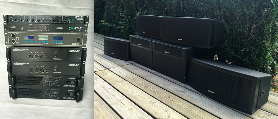 Photo : Systeme  sono  complet ECLER