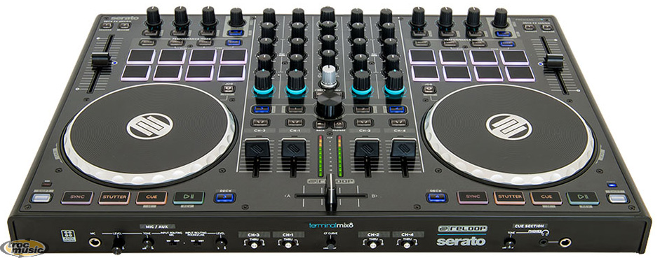 Photo : Reloop Terminal mix 8 controleur + flight cas