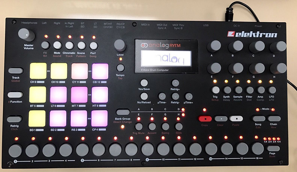 Photo : Elektron Analog Rytm