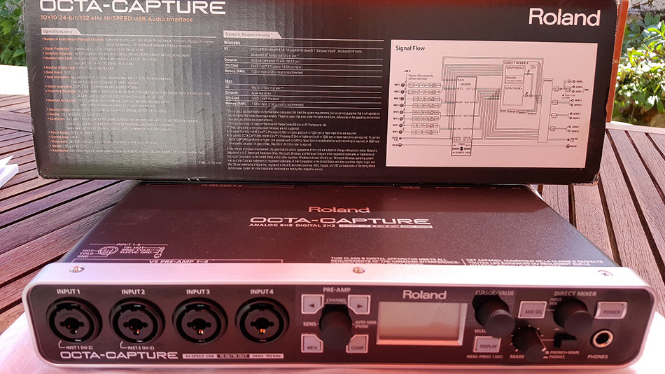 Photo : Roland   Octa    capture 10x10 24 bits