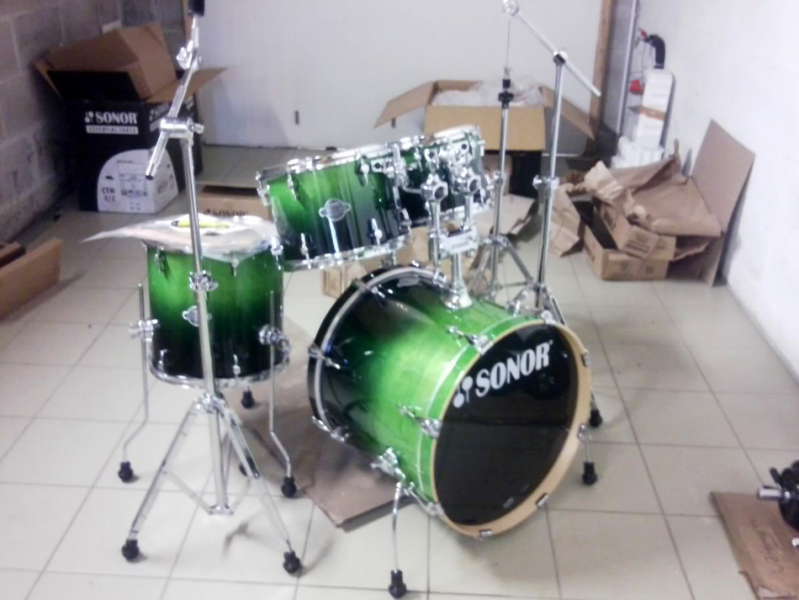 Photo : Pearl export ex full black 20