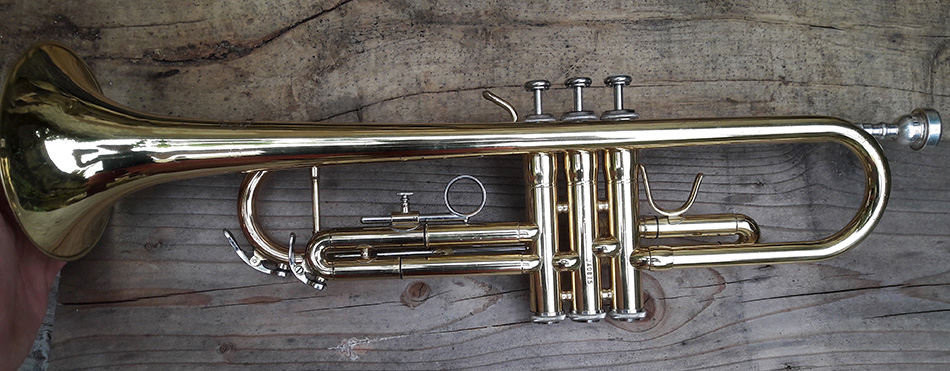 Photo : Trompette  sib   d etude Jupiter JTR500