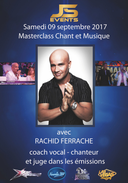 Photo : Masterclass chant avec RACHID FERRACHE