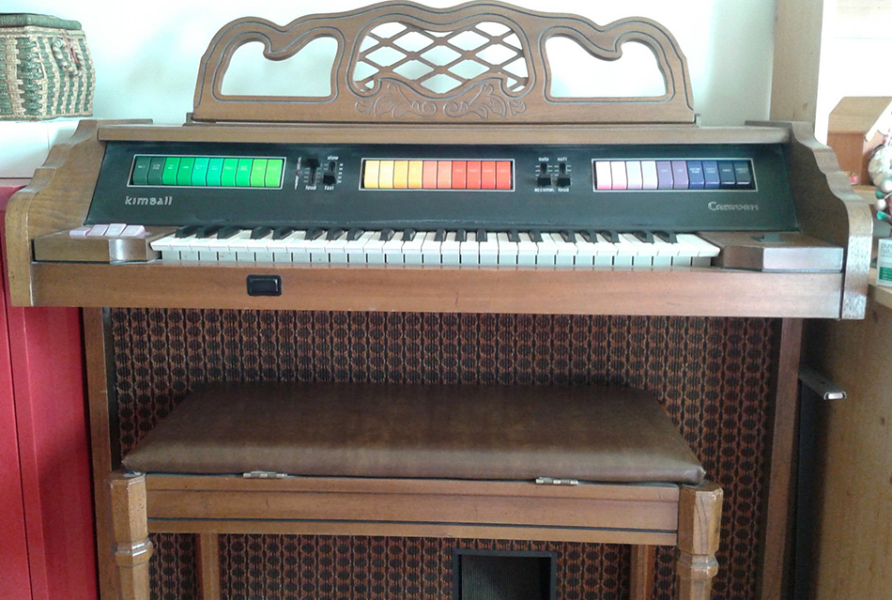 Photo : Orgue      electronique Kimball Caravan 1 clavier