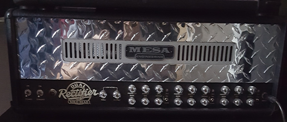 Photo : Mesa Boogie dual rectifier 3 channels