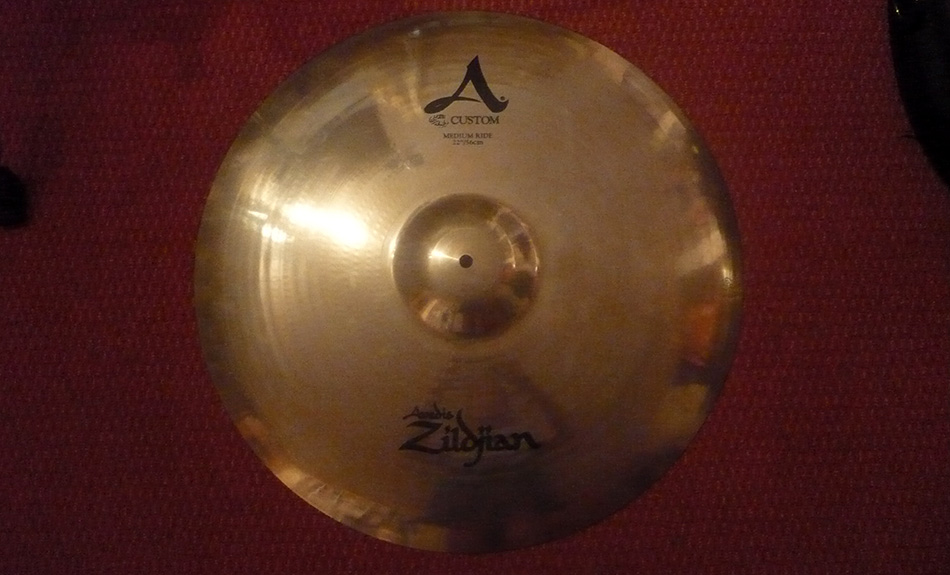Photo : Ride Zildjian A Custom medium 22