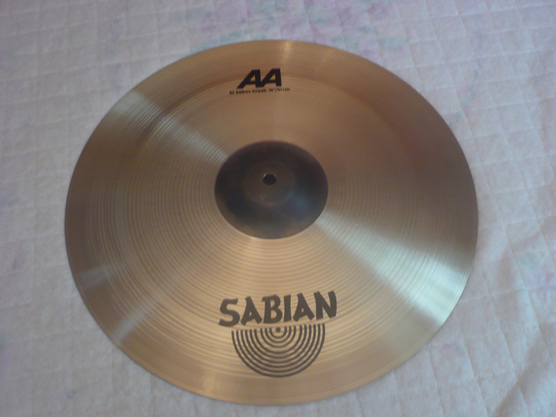Photo : Crash   Sabian  AA El SABOR 16