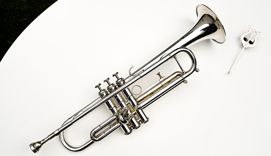 Photo : Getzen           Trompette Sib Eterna Severinsen