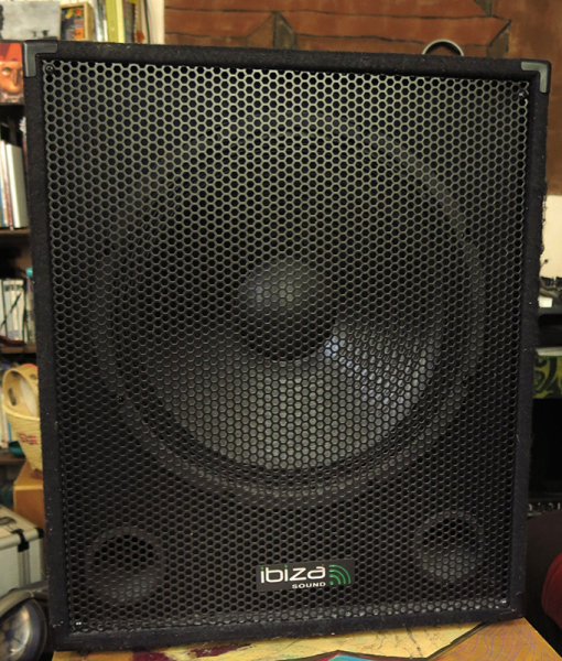 Photo : SUB     15 A     IBIZA Caisson basses actif