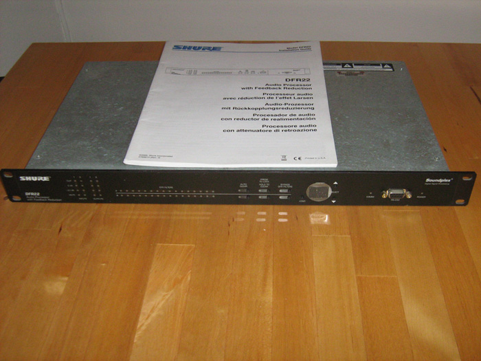 Photo : Equaliseur       Shure DFR22 Anti Larsen