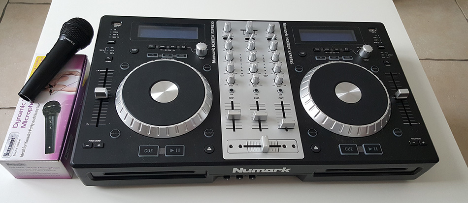 Photo : Numark Mixdeck express + micro