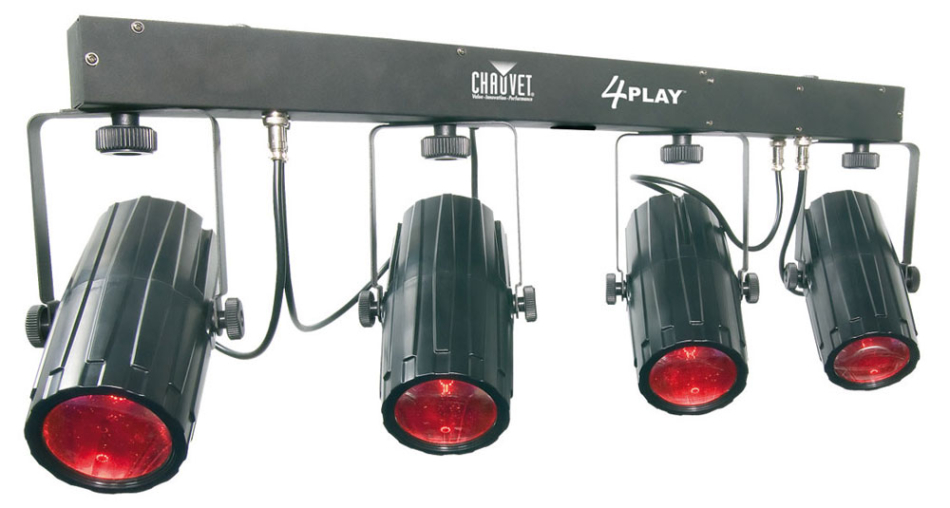 Photo : Pack projecteur effets 4 PLAY 4 projecteurs