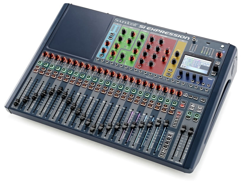 Photo : Soundcraft Si ex 2 + ministagebox 16+Madi usb