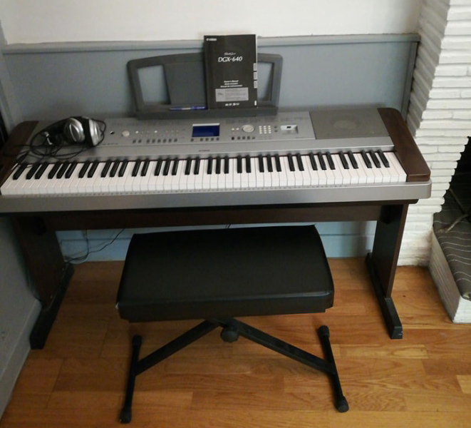 Photo : Yamaha    DGX    640