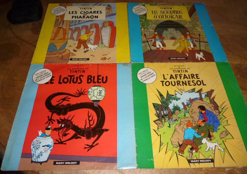 Photo : Tintin 33 tours