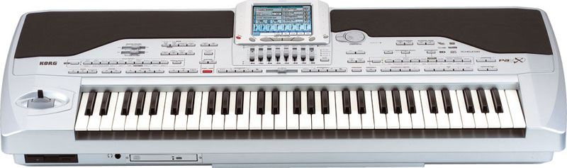 Photo : Korg           PA1x avec accessoires