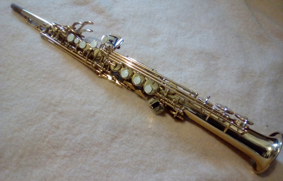 Photo : YAMAHA YSS 475 Saxophone soprano