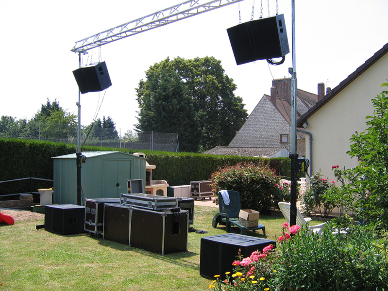 Photo : Systeme   Son    Granit Line Hortus Audio