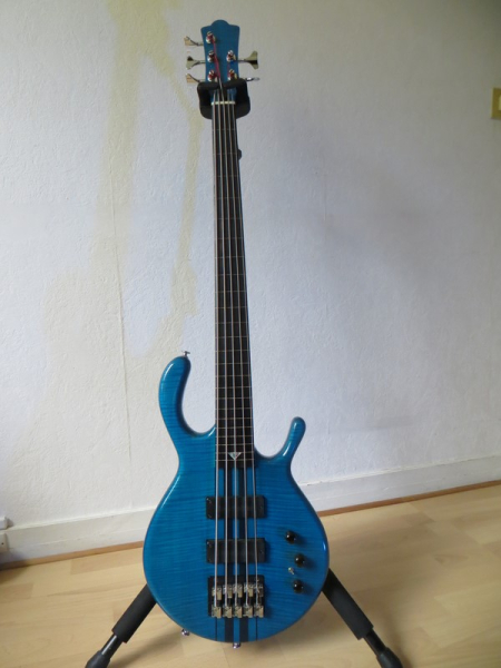 Photo : Basse  Fretless  5 cordes