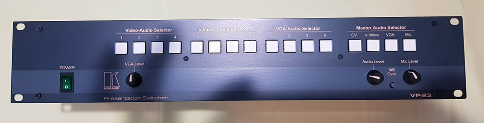 Photo : Switcheur video Kramer VP 23 N 