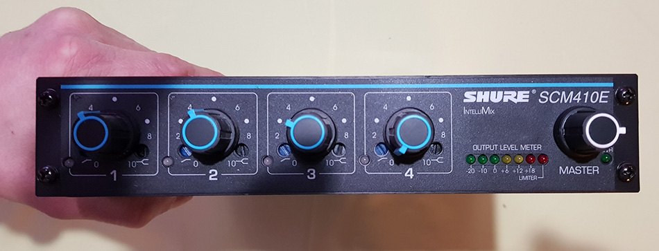 Photo : Mix     Shure    SCM 410 E