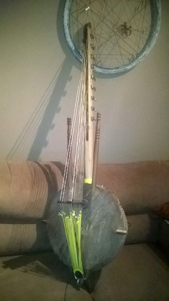 Photo : Kora             professionnelle avec partition