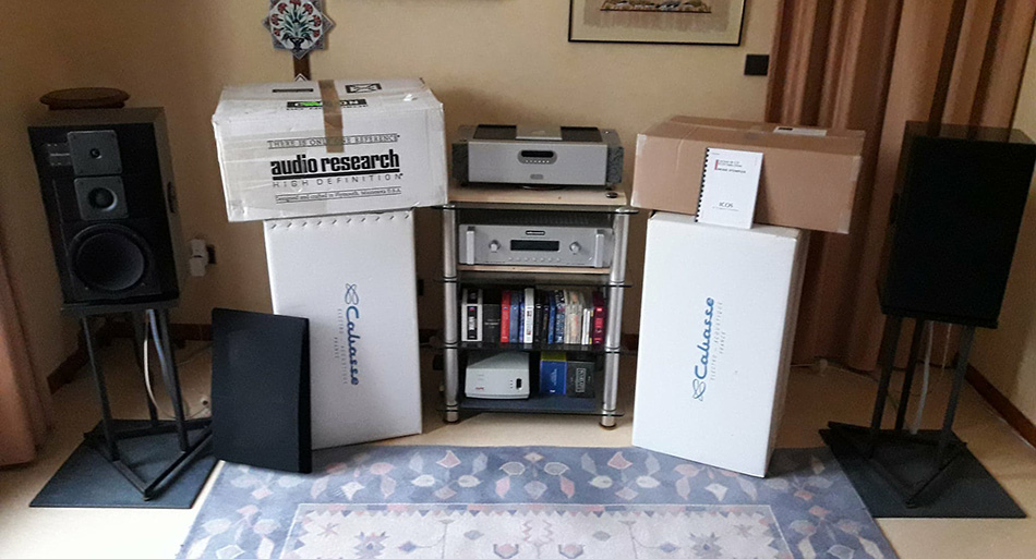 Photo annonce Ensemble  Audio  Research ICOS Cabasse EIDER VI