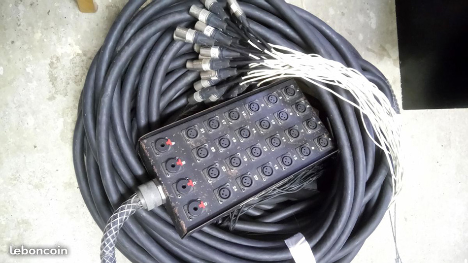 Photo : Multipaire      son 30m Rapco Horizon Stage Series